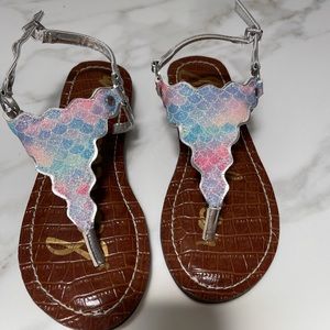 Same Edelman girls Mermaid sandals
